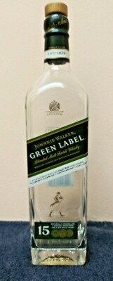 Johnnie Walker Green Label Bottle 750ml empty