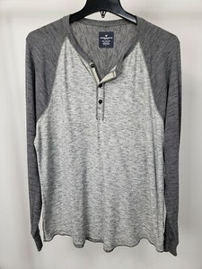 american eagle henley shirt