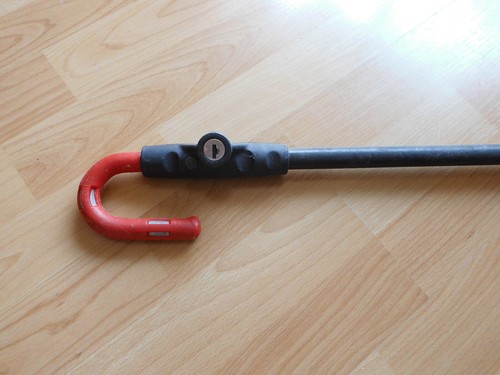 Lenkradschloss gebraucht, 1 Schlüssel