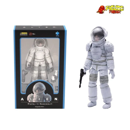 Hiya Toys Alien 1979 Movie Ripley in Spacesuit 4.5" Action Figure 1:18 Scale
