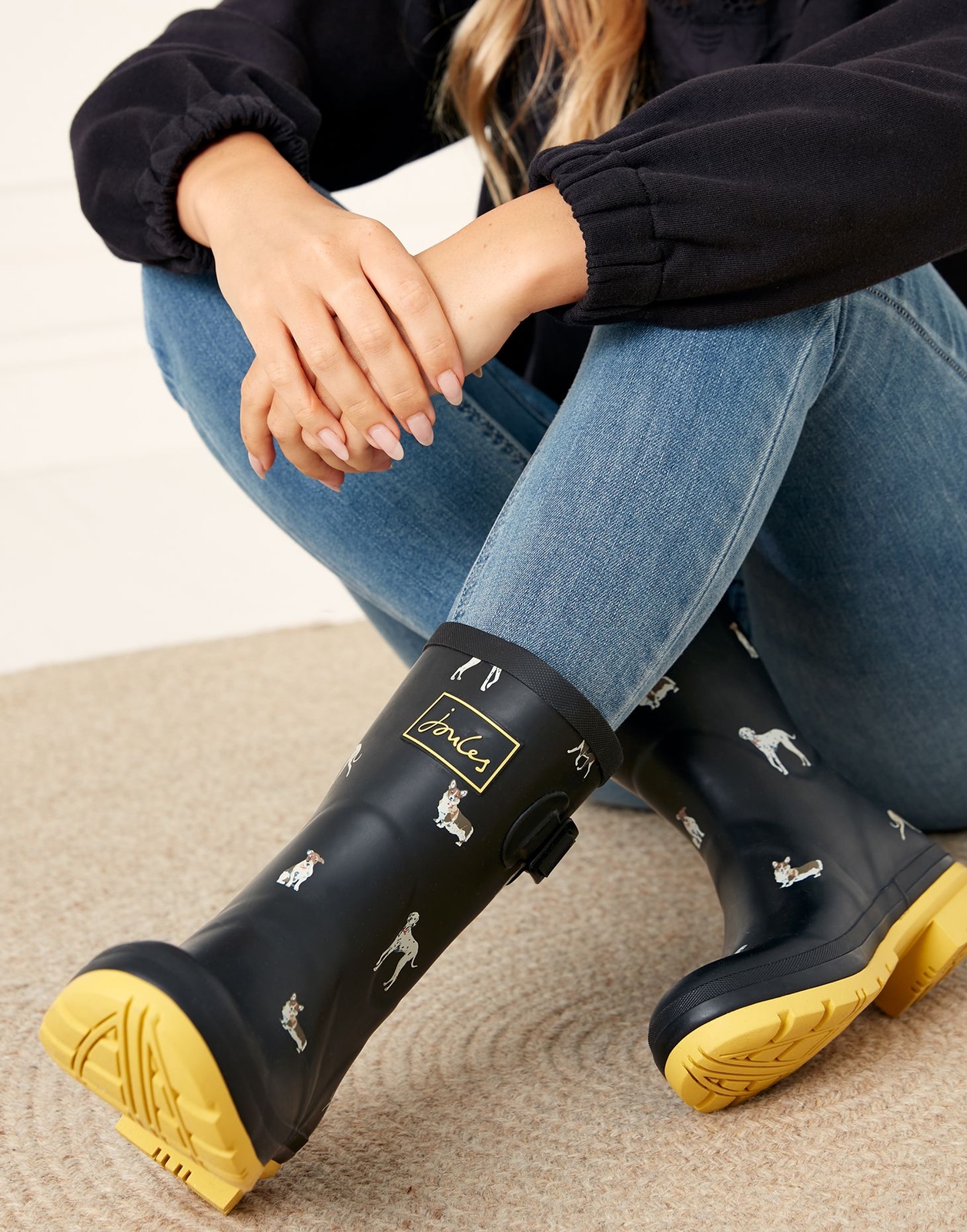 joules wellies mid