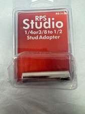 RPS Studio 1/4 or 3/8 to 1/2 Stud Adapter Made In China New In Package