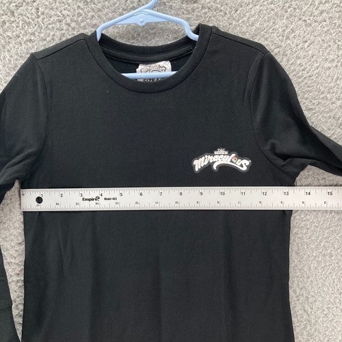 Miraculous Ladybug Kinder Langarm T-Shirt Größe 4/5 Katze Noir Neu mit Etikett - Bild 9 von 13