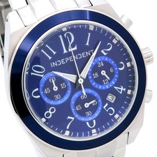 CITIZEN Independent 0520-002864-09 Quartz Men's Chronograph Analog Watch Working