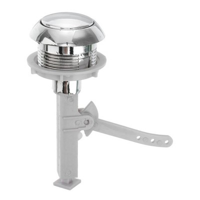 Bathroom Toilet Push Button Rod Easy Mount Compatible with Toilets