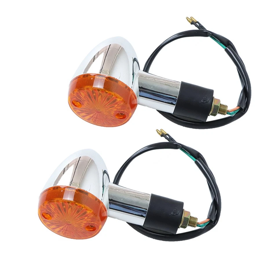 For Kawasaki Vulcan VN 750 800 900 1500 1600 1700 2× Turn Signals Light - Image 3 of 4