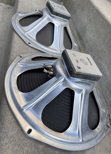 Pair (2) 1963 CTS Ceramic 12” Baldwin Instrument Speakers 6.2 / 6.3 DCR