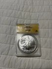 ANACS MS69 2002 American Silver Eagle .999 Pure 1 Ounce Silver $1