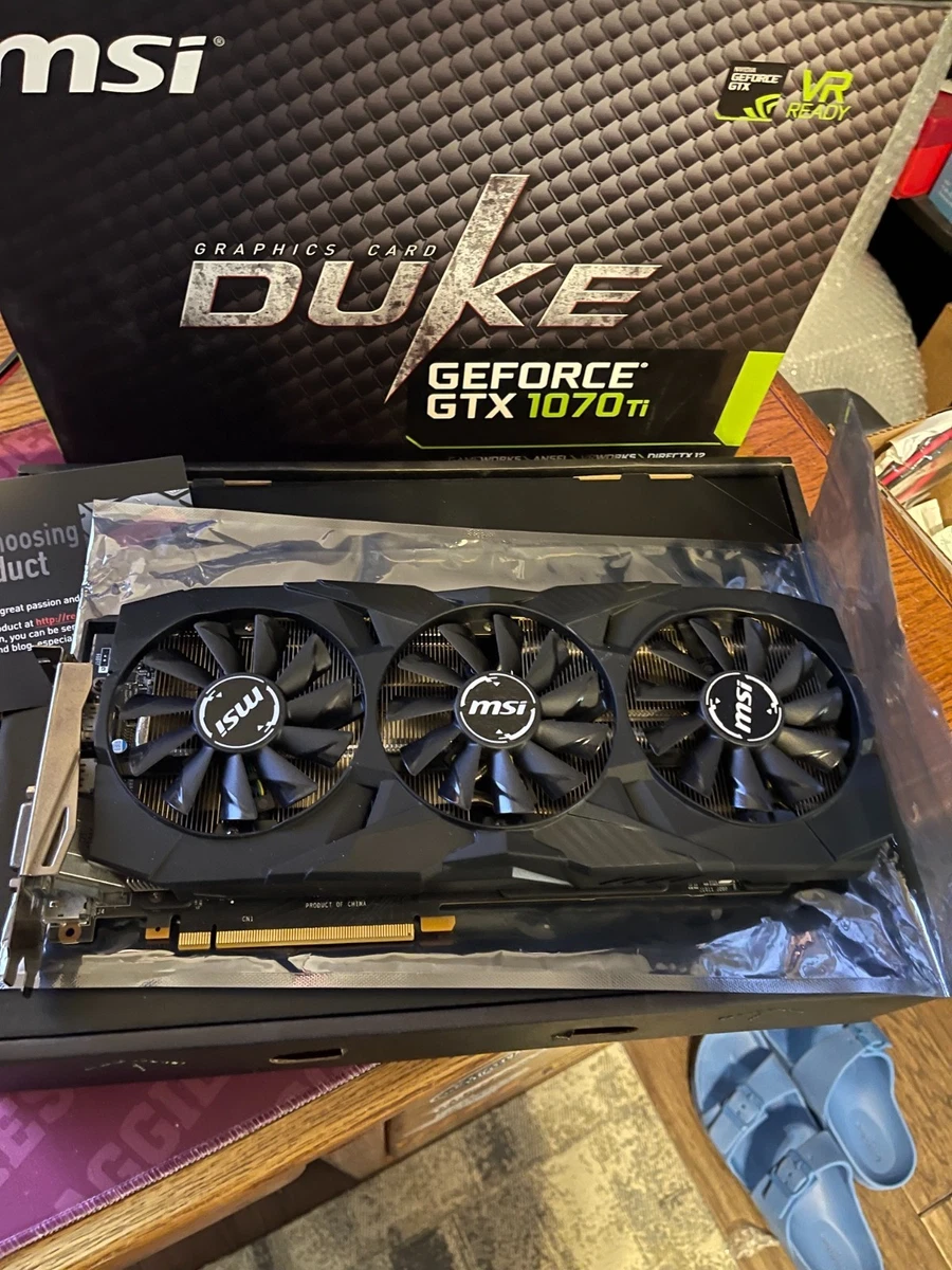MSI NVIDIA GeForce GTX 1070 Ti Computer Graphics Cards for sale - eBay