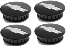4pcs. Center Wheel Caps 66mm For Blazer Camaro Colorado Equinox Traverse Black