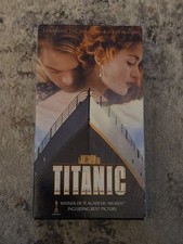   Titanic VHS, 1998  2-Tape Set Leonardo  DiCaprio, Kate  Winslet      