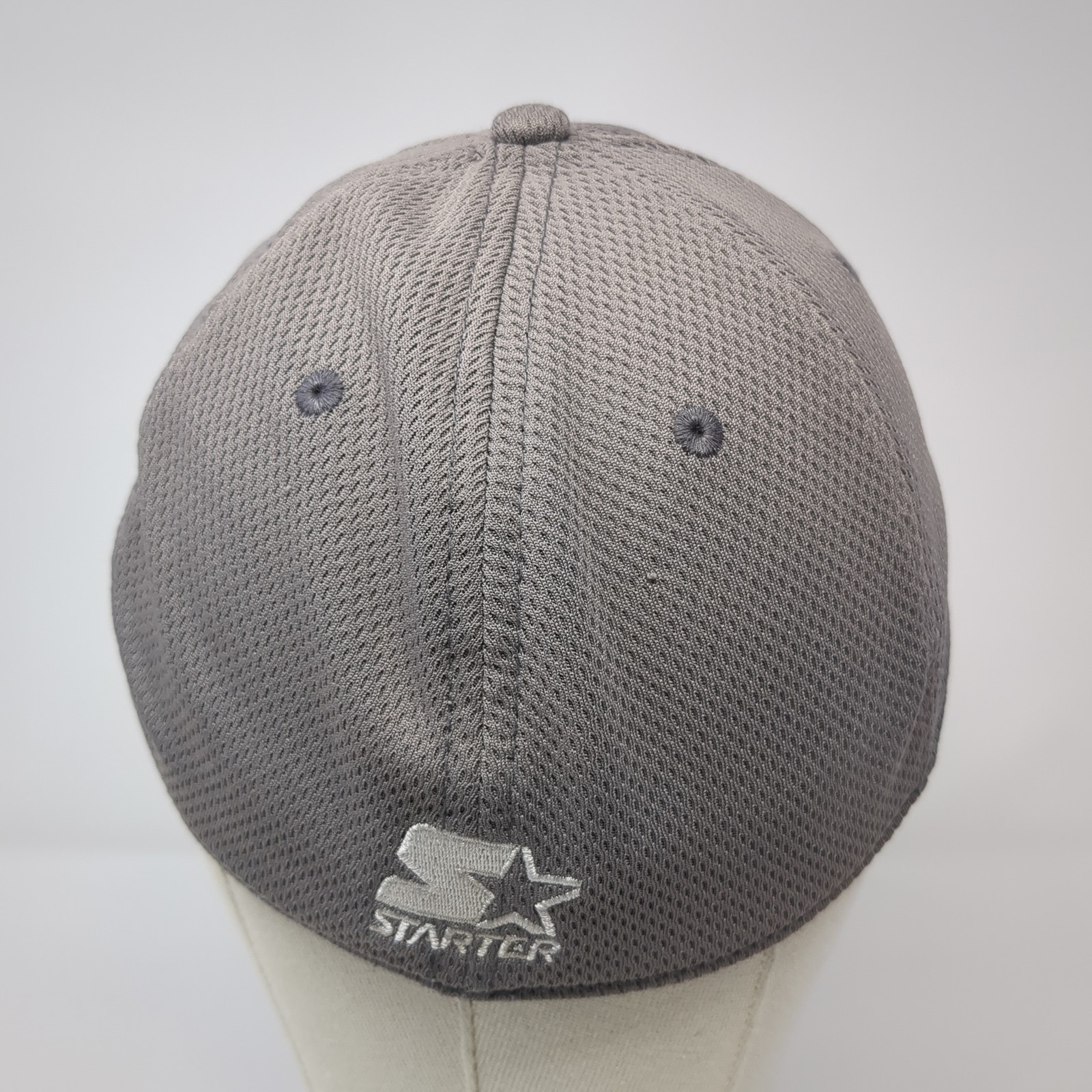 Starter Fitted Baseball Cap Gray L Embroidered Li… - image 6