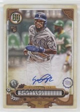 2022 Topps Gypsy Queen Missing Nameplate Yonny Hernandez #GQA-YH Auto 04h3