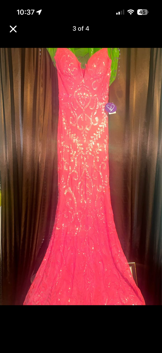 prom dress reveal Rachel Allan 70337 19th Century Japanese Tansu size features are Size:M 4/6 High cover w13 US