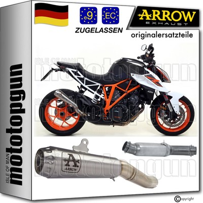 auspuff open titan pro arrow fur ktm 1290 superduke 2017 17 2018 18 2019 19