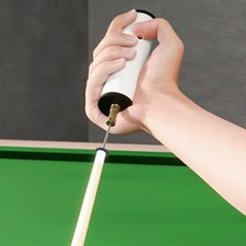 Electric Cue Tip Repair Tool With Adjustable Grinding Discs For Pool Cues