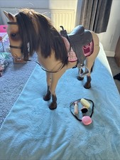 Large Toy Horse Our Generation Morgan with Accessories for Boys Girls