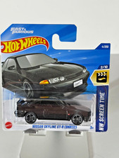 Hot Wheels Short Card Nissan Skyline GT-R BNR32 Fast & Furious 4/250 R32