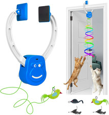 Interactive Cat Toys for Indoor Cats, Automatic Hanging Door Frame Cat Toy with