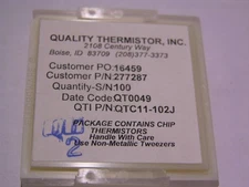5 Quality Thermistor QTC11-102J PTC 1K 5% Thermistors