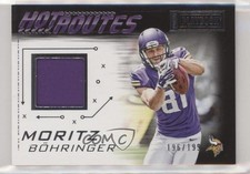 2016 Panini Playbook Hot Routes 196/199 Moritz Bohringer #9 lt0