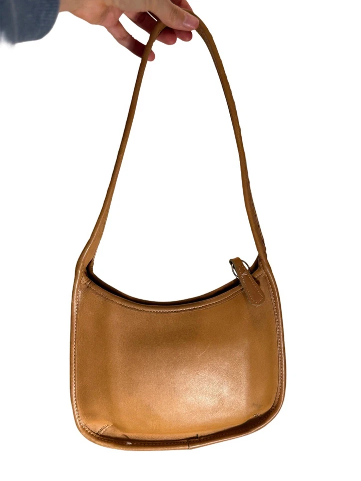 Bolso de hombro Coach Legacy vintage de cuero 9020 color tostado camel Foto 2 de 4