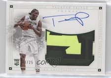 2016 Panini National Treasures Collegiate Silver 10/25 Taurean Prince Auto w5c