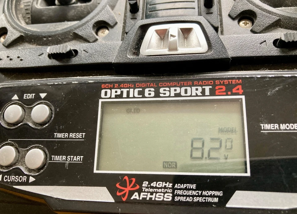 HITEC OPTIC 6 SPORT 6 Channel Radio Control 2.4GHZ TRANSMITTER - Image 3 of 4