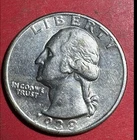 1938S US Washington SILVER Quarter! Choice AU Details! "San Francisco" Mint!
