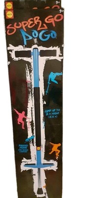Alex Super Go Pogo Stick NIB NEW BLUE Ages 9+ NEW IN BOX!