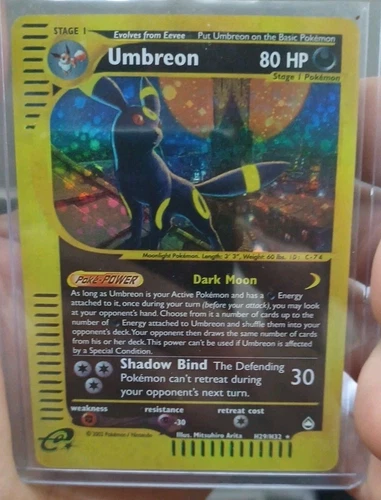 Affordable Umbreon Holo Aquapolis E-series 2003 H29/H32 Pokemon HOLO FAN ART