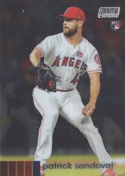 Patrick Sandoval 2020 Stadium Club Chrome #204 RC Los Angeles Angels