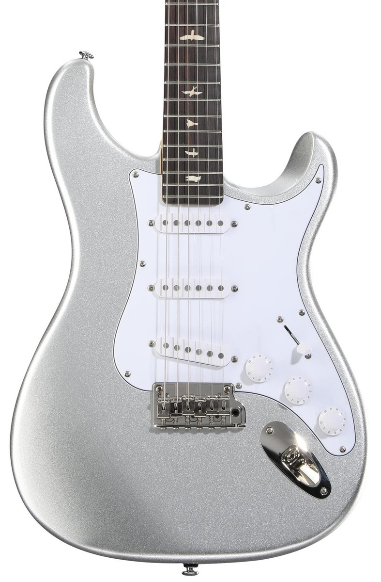 PRS SE Silver Sky Electric Guitar - Platinum Spark, Sweetwater