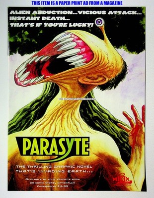 Parasyte Mixx Manga 2000  Trade Print Magazine Ad Poster ADVERT