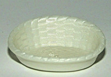 Playmobil Victorian Dollhouse White Woven Pet Bed Shallow Fruit Basket - C21