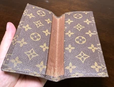 Vintage Louis Vuitton Checkbook Cover
