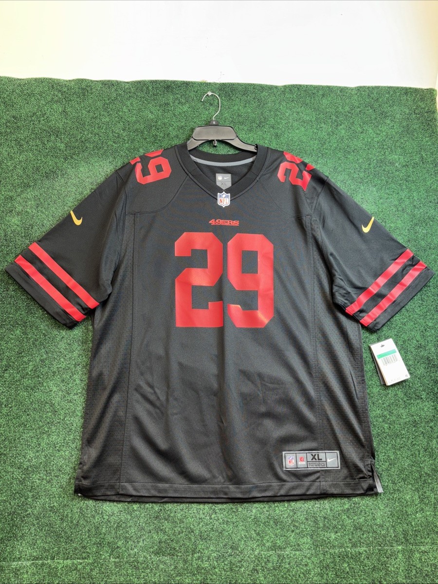 NIKE Men Jersey XL Black SAN FRANCISCO 49ers Talanoa Hufanga #29