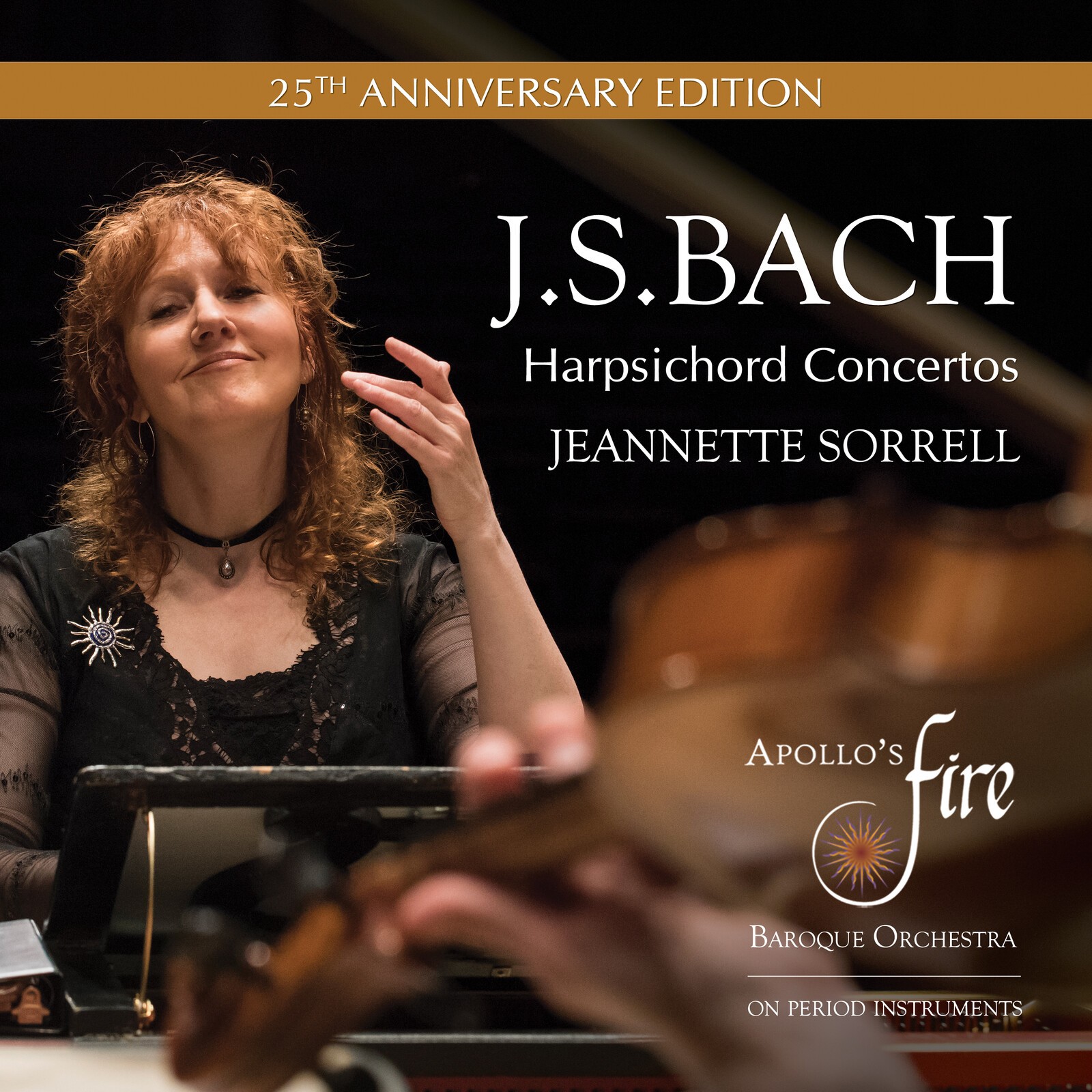 AV2489 Apollo's Fire and Jeannette Sorrell Bach: Harpsichord Concertos (25th
