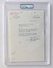MARILYN MONROE Signed Letter to 20th Century Fox PSA/DNA Authentic EX-MT 6;C215