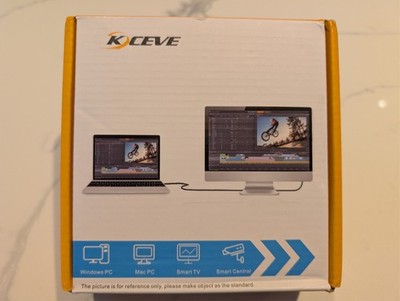 2 Port DisplayPort KVM Switch 8K@30Hz 4K@144Hz USB 3.0 for 2 PCs 1 Monitor