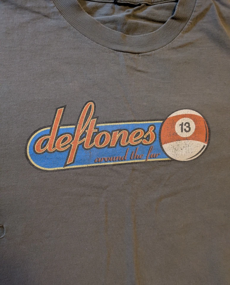 Vintage 1998 Deftones Summer Tour  “Around the Fur” Shirt XL - Image 3 of 4