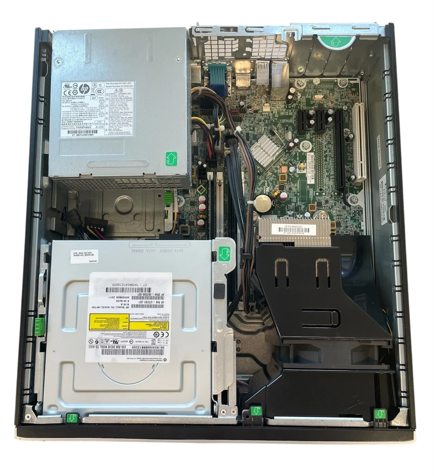 HP Compaq Pro 6200 Desktop SFF - Intel Core i3, 3.30GHz - 2GB RAM - NO HD (E593) - Image 3 of 4