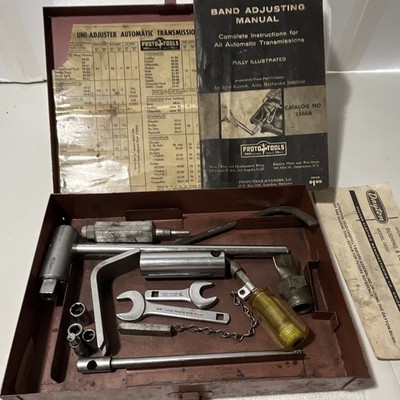 Vintage Proto Tools Uni-Adjuster Automatic Transmission Band Adjustment Kit