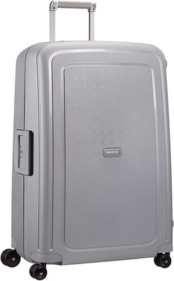 Samsonite S'Cure - Hartschalenkoffer 75 Cm Groß - Trolley Koffer, Silber