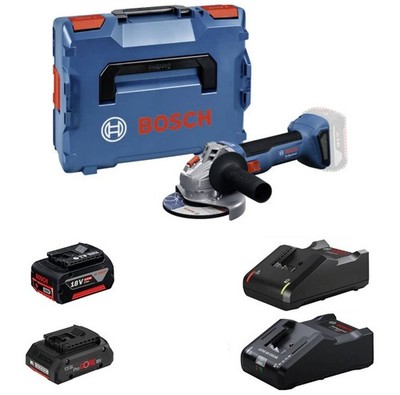 Bosch Professional GWS 18V-8 Winkelschleifer in L-Boxx ohne / mit Akku/Ladegerät