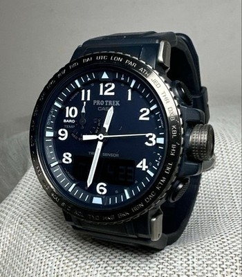 Casio Pro Trek PRW-50YFE-2AJR Climber Line Solar Watch Navy Ana-Digi