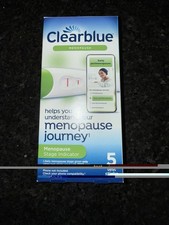Clearblue Menopause Stage Indicator - 5 Test Sticks Exp 2026 New