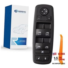 Master Power Window Switch,Front Left Driver Side  Four-Door Control  Fits