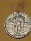 1924  Standing Liberty Quarter AU Lot 9-16
