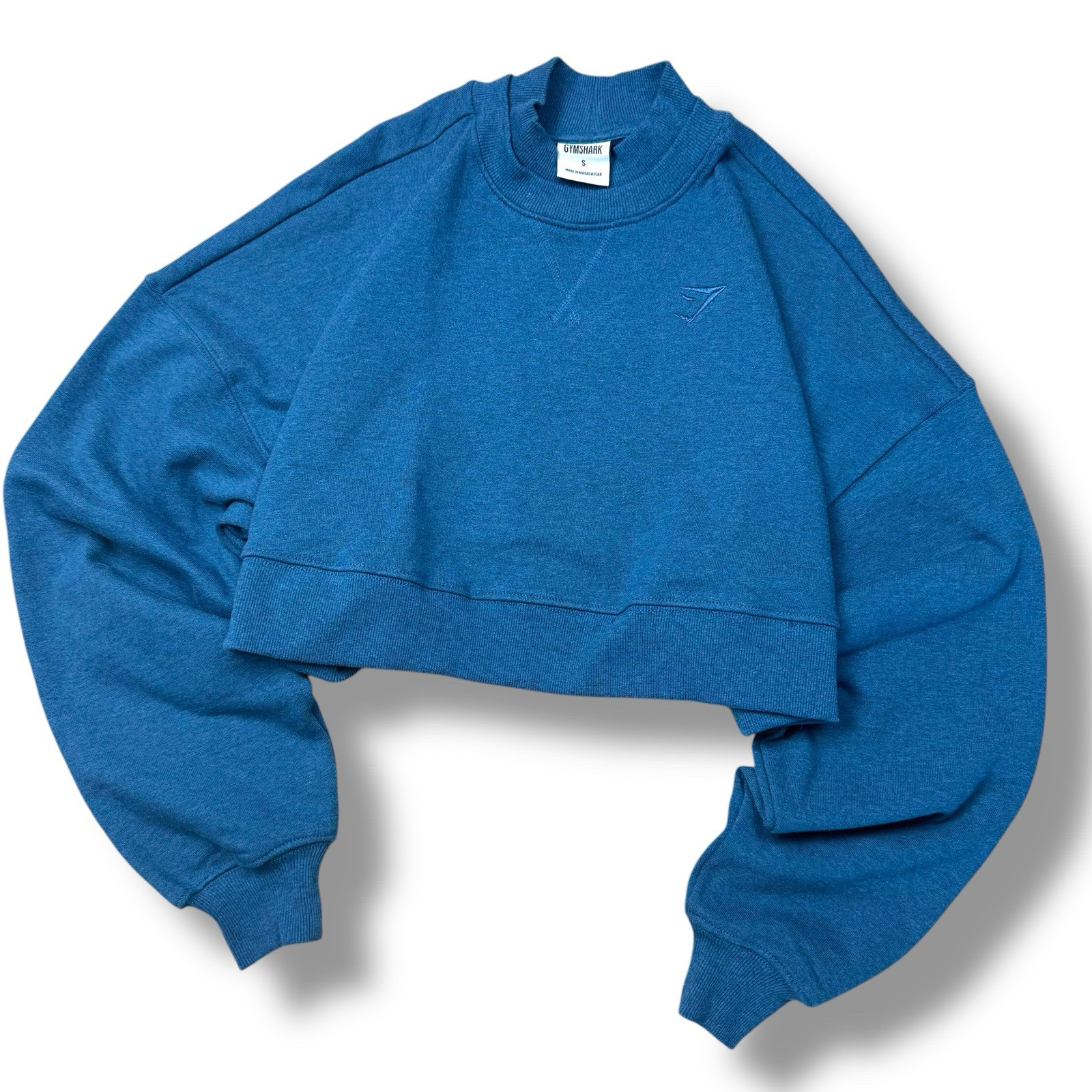 Gymshark Training Oversized Sweatshirt Women Size Small Cropped